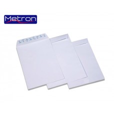 ΜΕΤΡΟΝ ΦΑΚΕΛΟΙ ΣΑΚΟΥΛΑ 25x35 90gr ΛΕΥΚΟΙ